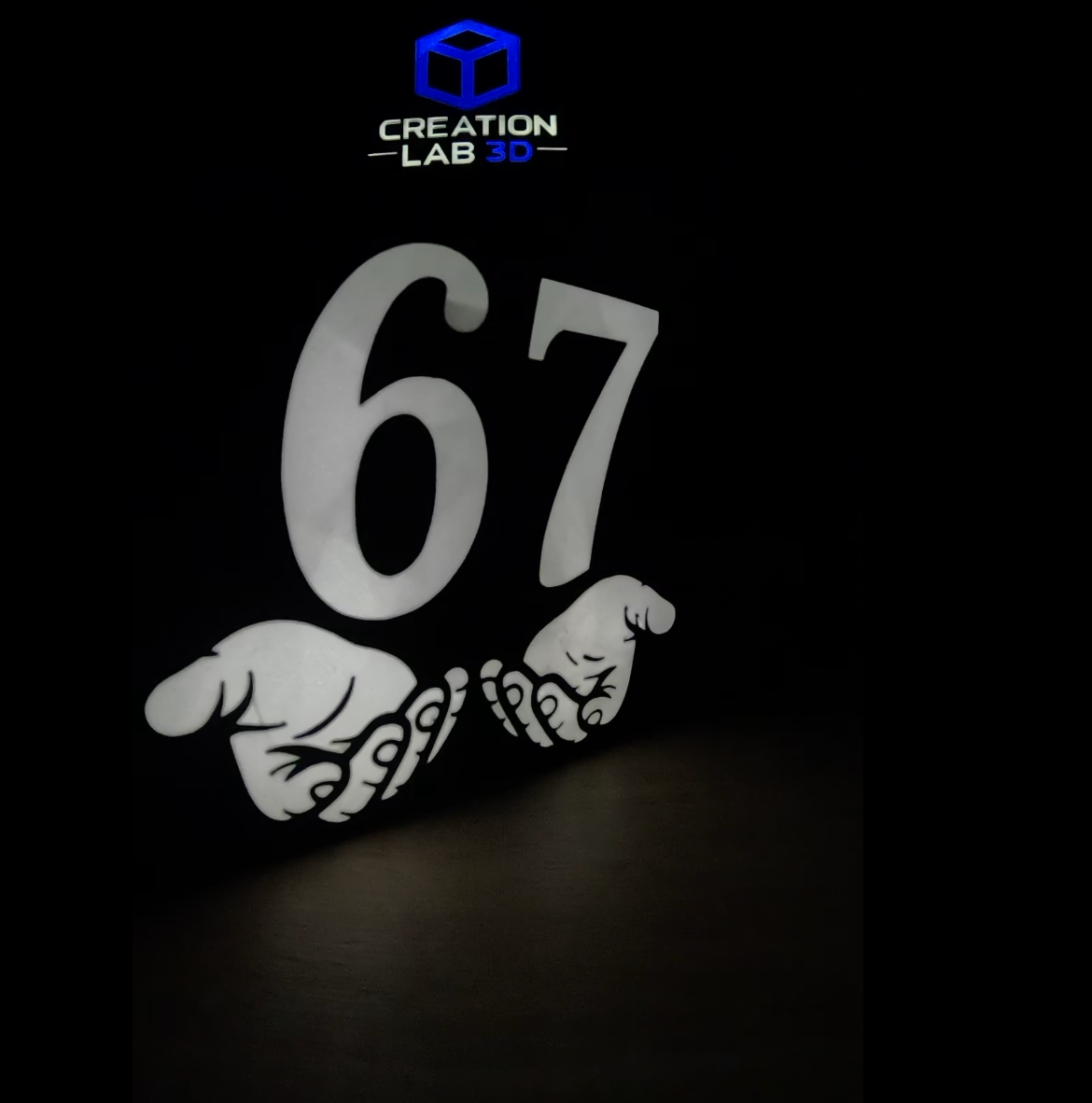 67 Statement Lamp - Μοντέρνο Φωτιστικό Urban Art | "Street Style" Διακόσμηση 