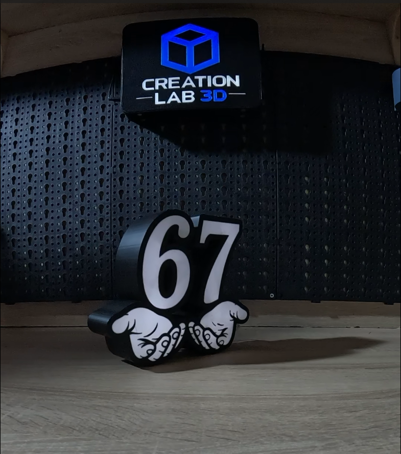67 Statement Lamp - Μοντέρνο Φωτιστικό Urban Art | "Street Style" Διακόσμηση 
