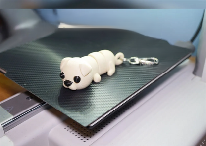 Flexi puppy Keychain