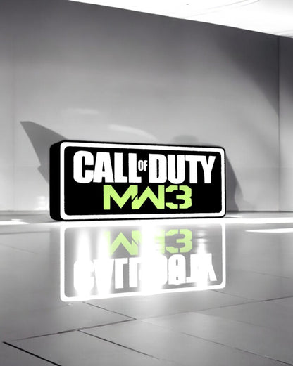 "Call of Duty: Modern Warfare 3 LED Gaming Lamp - Collector's Item"