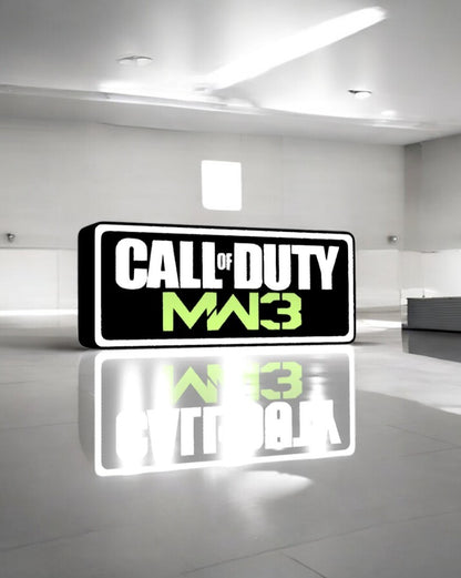 "Call of Duty: Modern Warfare 3 LED Gaming Lamp - Collector's Item"
