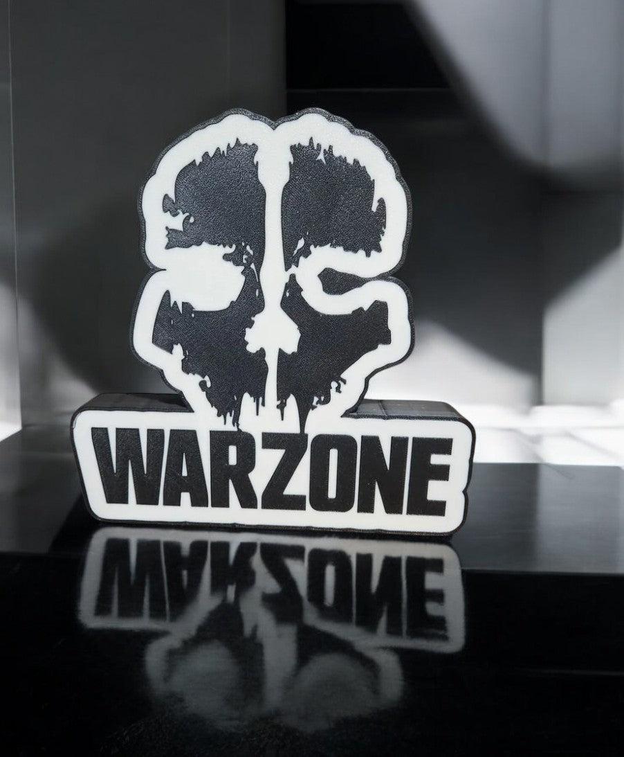 Call of Duty: Warzone - Φωτιζόμενη Κρανίο  Εκτυπωμένη Λάμπα 