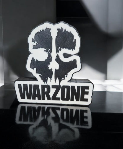 Call of Duty: Warzone - Φωτιζόμενη Κρανίο  Εκτυπωμένη Λάμπα 