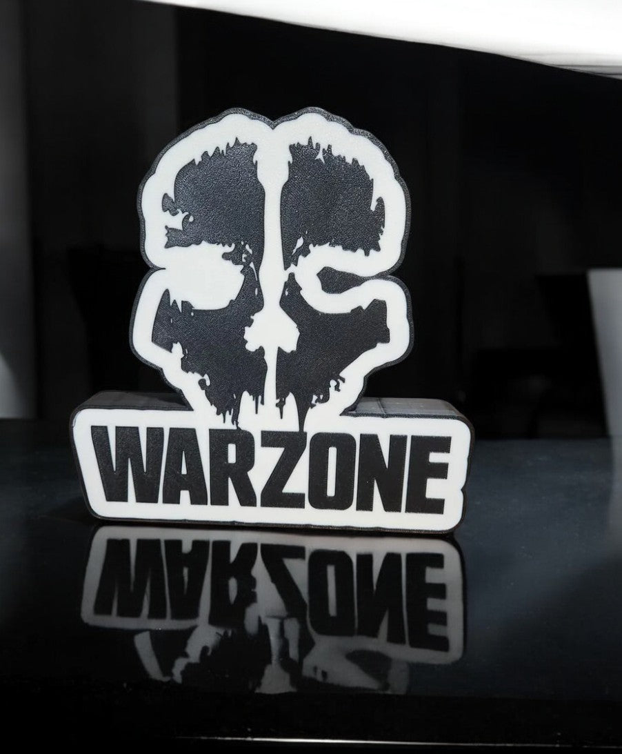 Call of Duty: Warzone - Φωτιζόμενη Κρανίο  Εκτυπωμένη Λάμπα 