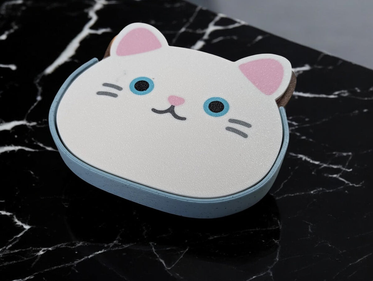 Cat Face Coasters - Bring Feline Charm to Your Tabletop! 🐱