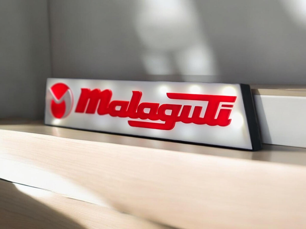 Φωτεινή Επιγραφή Malaguti