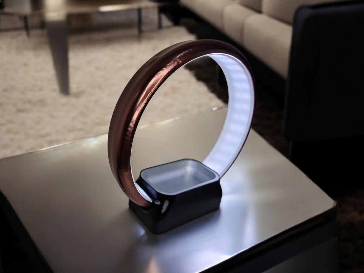 Single ring φωτιστικό δαχτυλίδι με θήκη