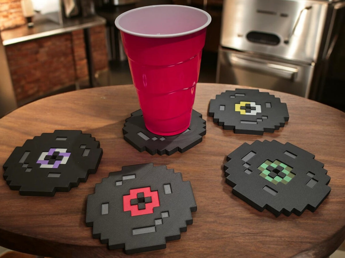 🧱 MINECRAFT PIXEL COASTERS - Η Απόλυτη Συλλεκτική Εμπειρία! 🌍