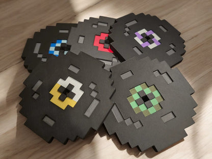 🧱 MINECRAFT PIXEL COASTERS - Η Απόλυτη Συλλεκτική Εμπειρία! 🌍