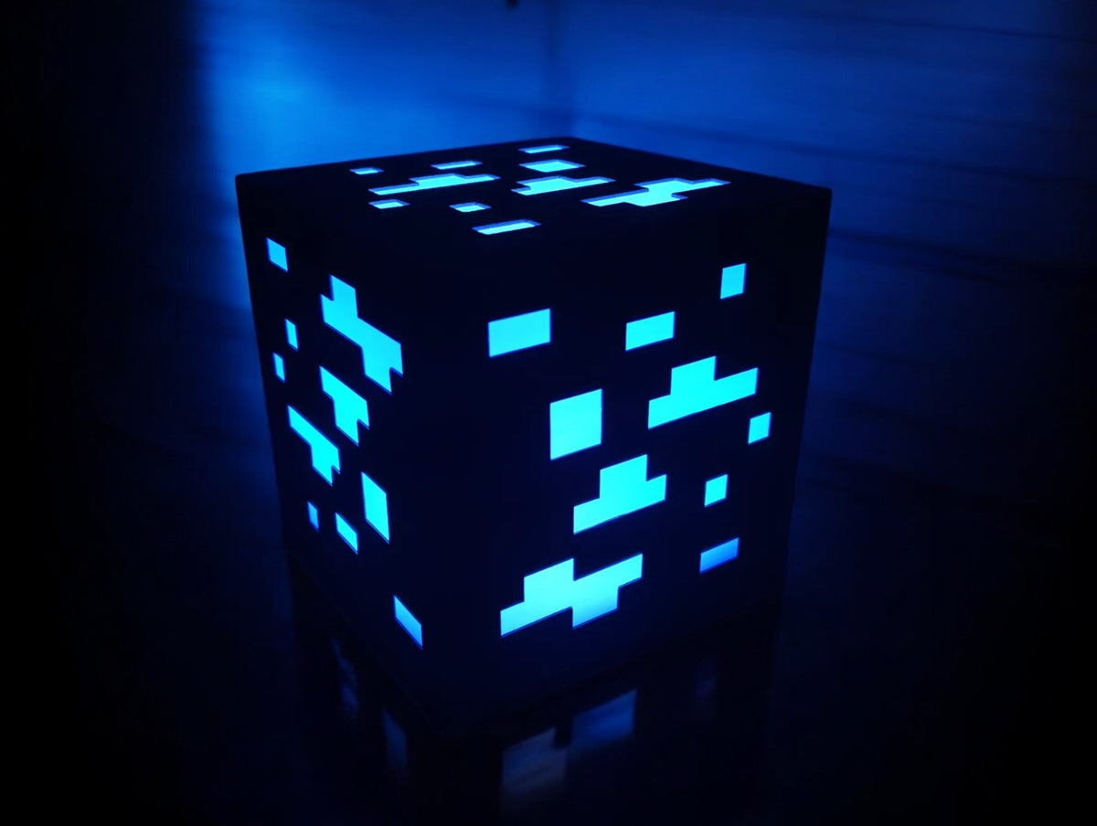 Minecraft Ore Block  Lamp