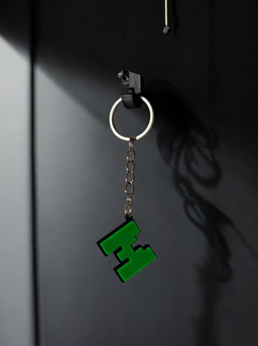  Minecraft Μπρελόκ - Συλλεκτικό Σετ Creeper &  Λογότυπο