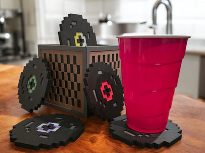 🧱 MINECRAFT PIXEL COASTERS - Η Απόλυτη Συλλεκτική Εμπειρία! 🌍