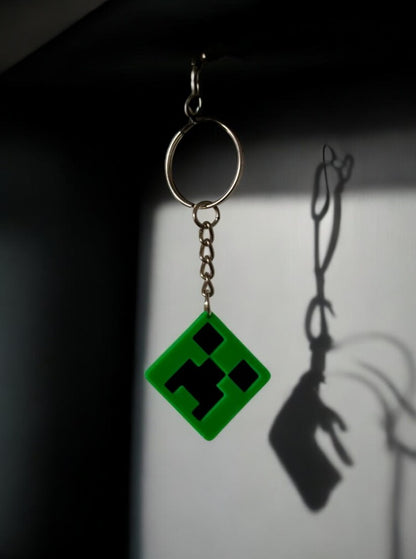  Minecraft Μπρελόκ - Συλλεκτικό Σετ Creeper &  Λογότυπο