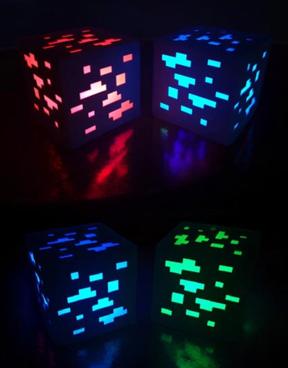 Minecraft Ore Block  Lamp