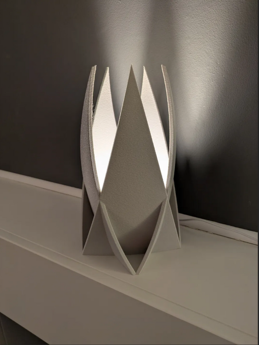 "Lotus" Geometric Lamp
