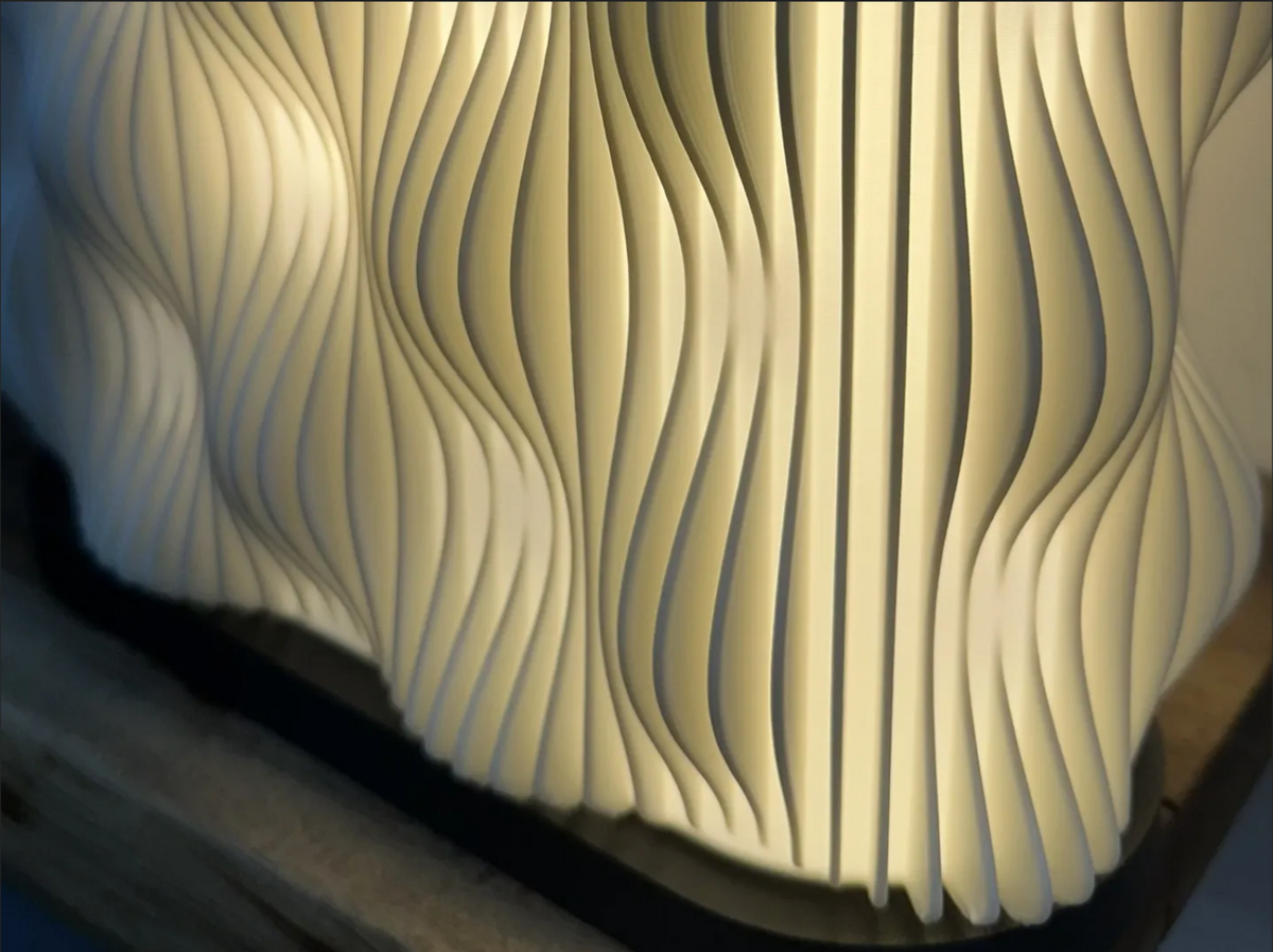 Wave Pattern Lamp