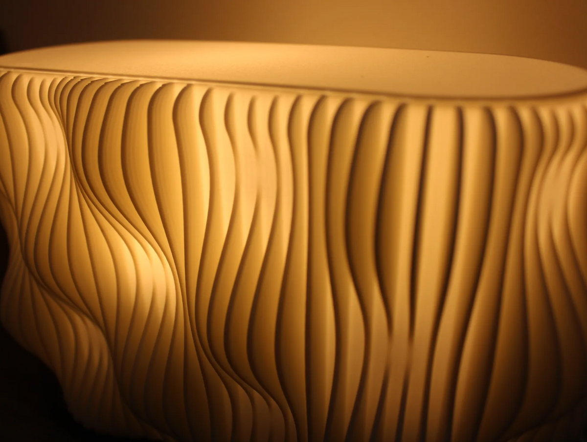 Wave Pattern Lamp