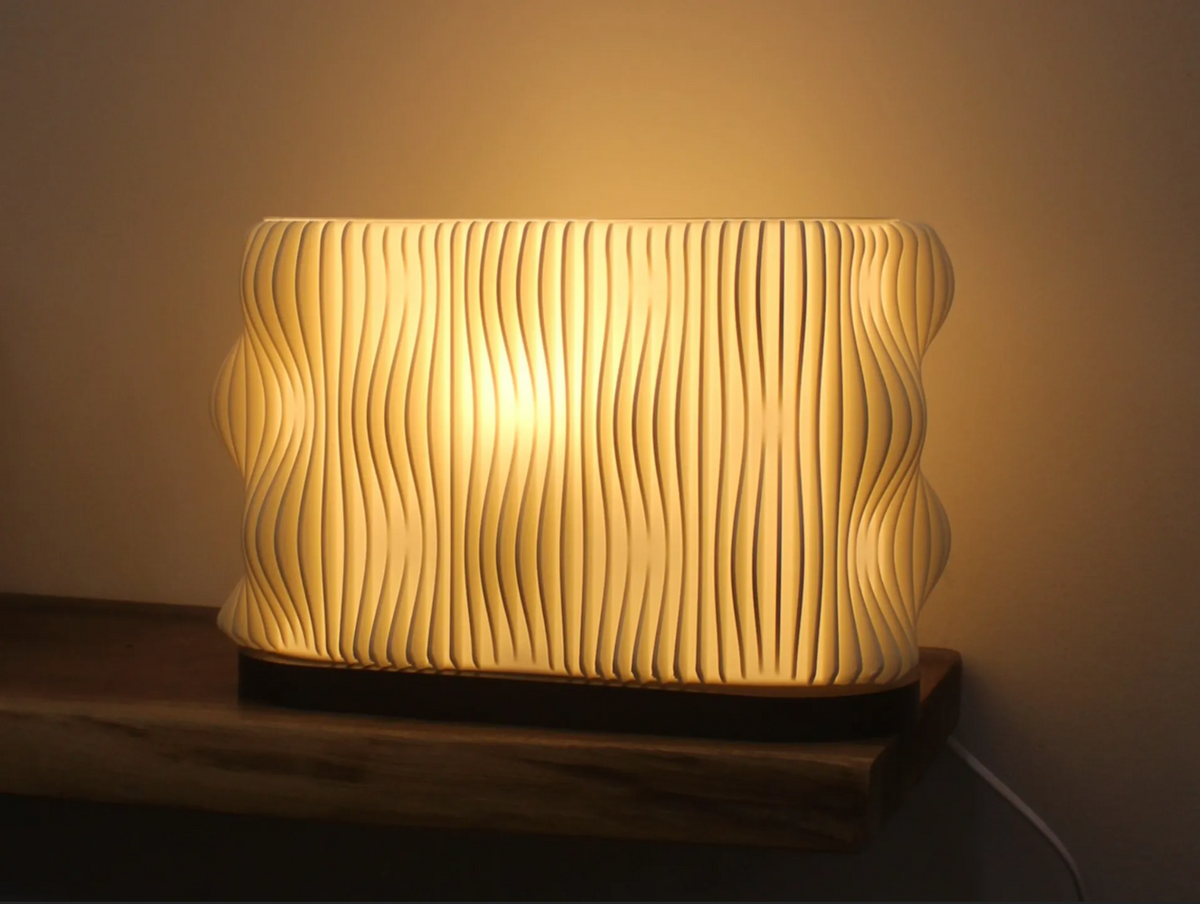 Wave Pattern Lamp