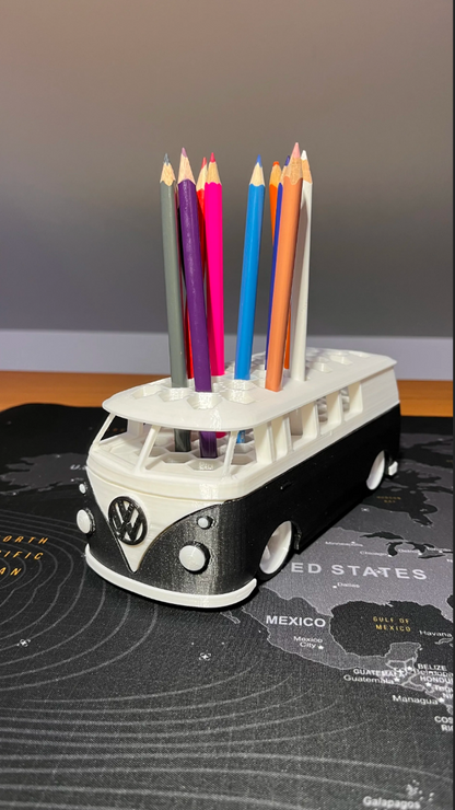 VW Bus Pen Holder - Retro Style and Functionality