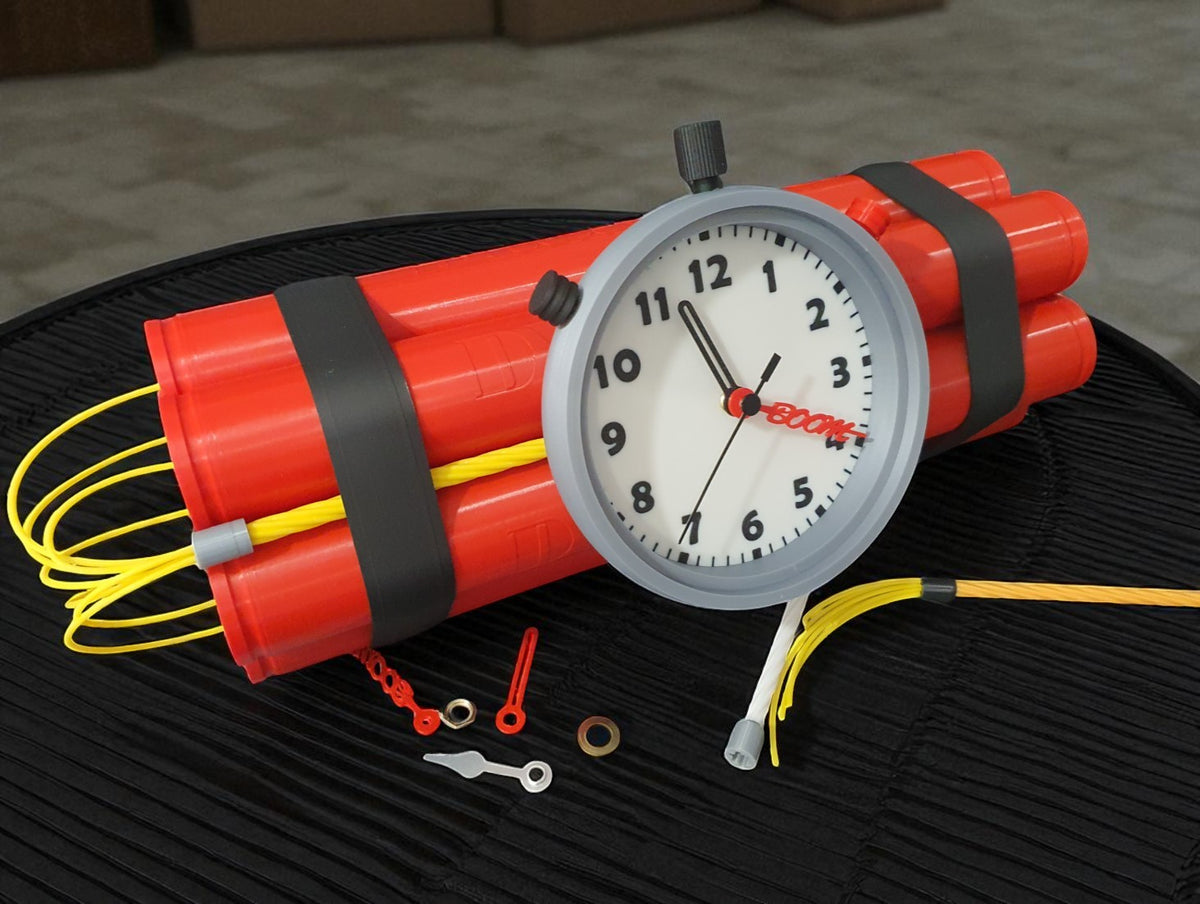 Table Clock “Dynamite Style”