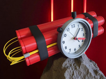 Table Clock “Dynamite Style”