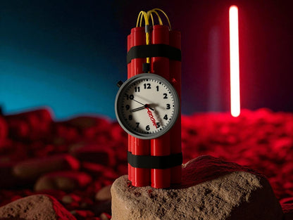 Table Clock “Dynamite Style”