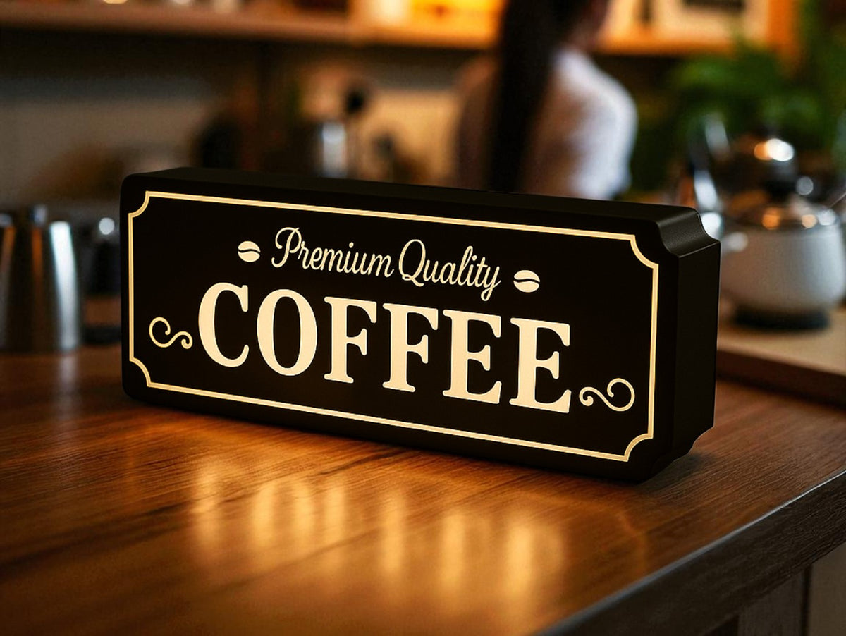 Lightbox Καφέ Premium Quality