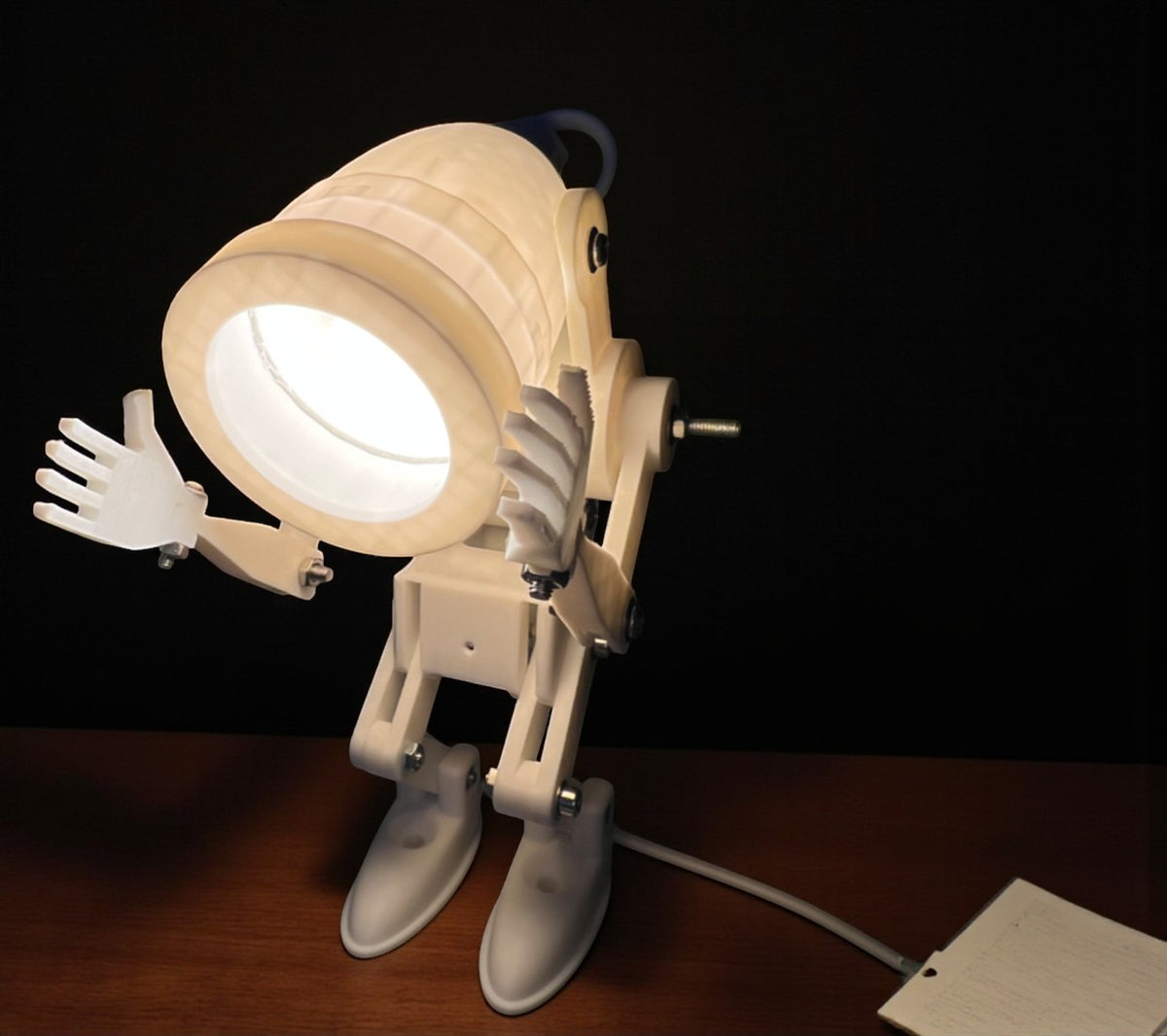 Επιτραπέζια Λάμπα "Lamp Man" – Μοντέρνος Φωτισμός με USB