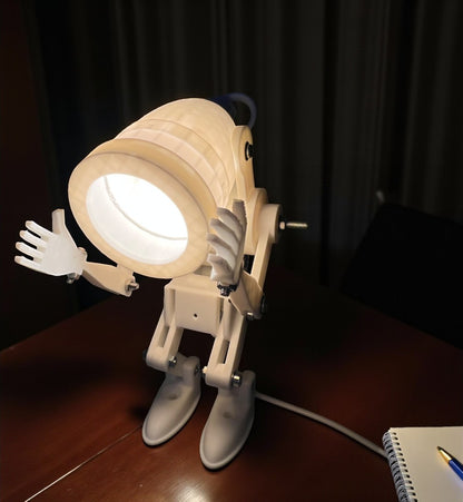 Επιτραπέζια Λάμπα "Lamp Man" – Μοντέρνος Φωτισμός με USB