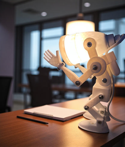 Επιτραπέζια Λάμπα "Lamp Man" – Μοντέρνος Φωτισμός με USB