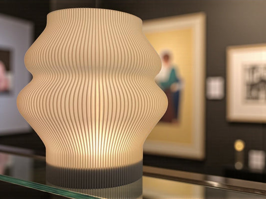 Wave Design Table Lamp