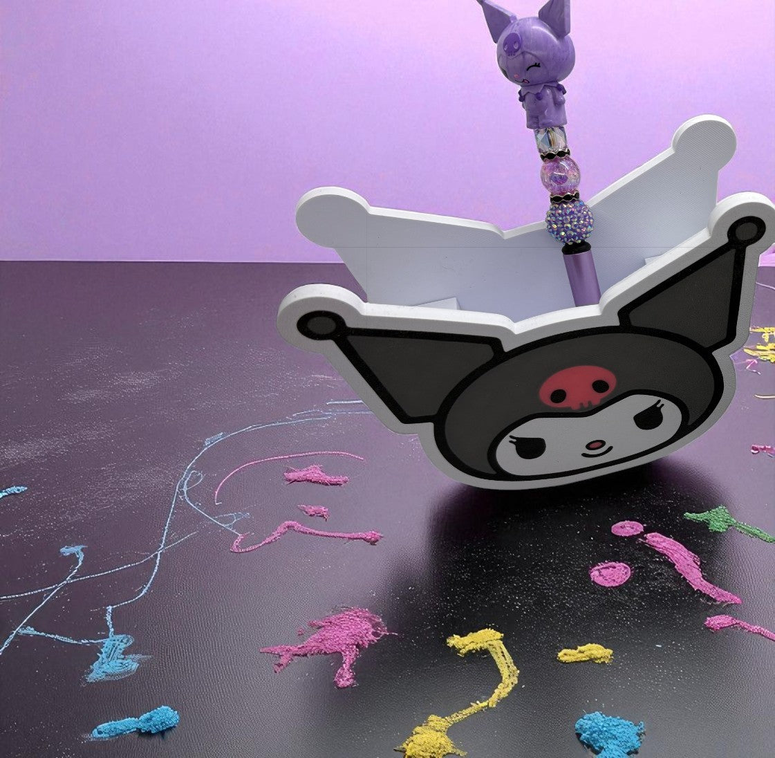 Kuromi Pencil Holder – Stylish and Playful Desk Accessory