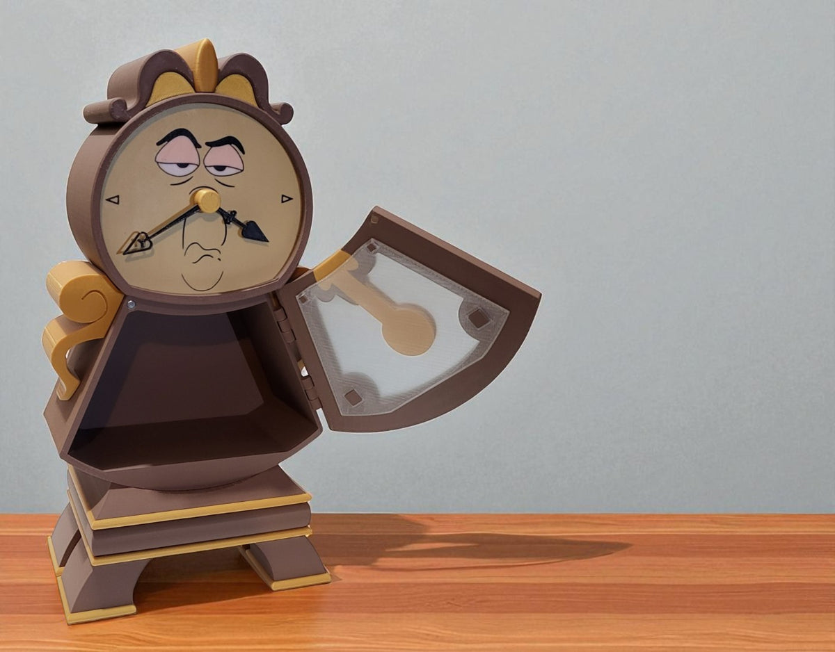 Cogsworth Collectible Figure – Beauty and the Beast Inspired