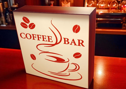 Lightbox “Coffee Bar” – Για ατμόσφαιρα γεμάτη άρωμα καφέ