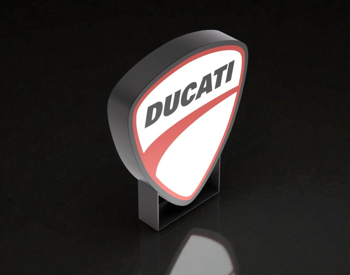 Lightbox – Fan Art Φωτιστικό Ducati Shield