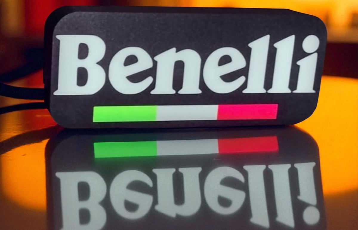 Lightbox – Benelli Inspired Fan Art Lamp with Italian Spirit