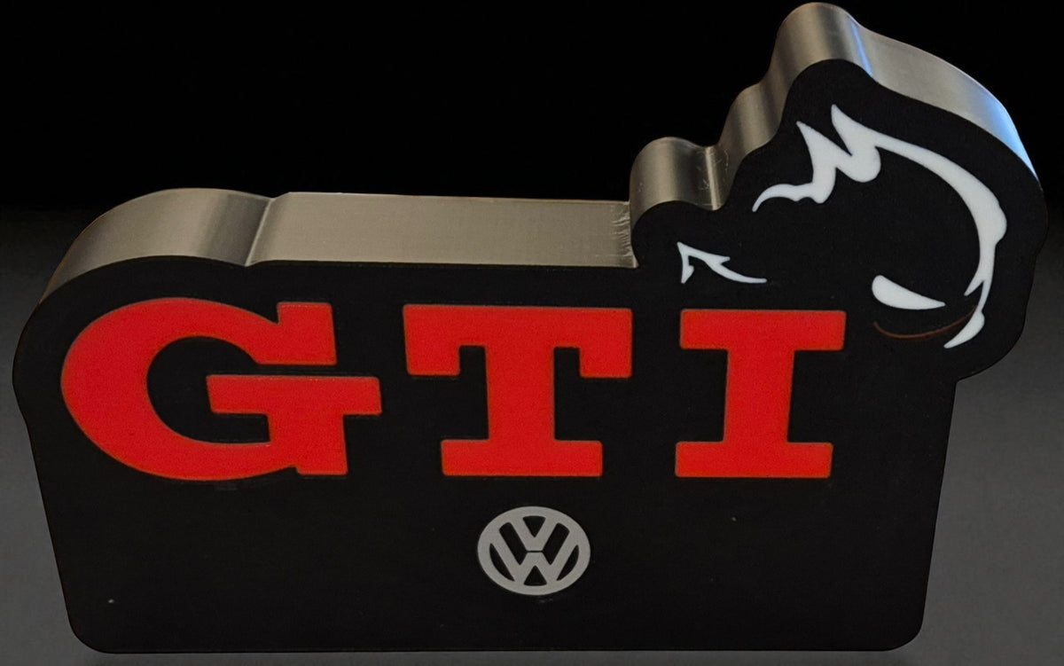  Lightbox – GTI Fan Art Φωτιστικό με VW Style