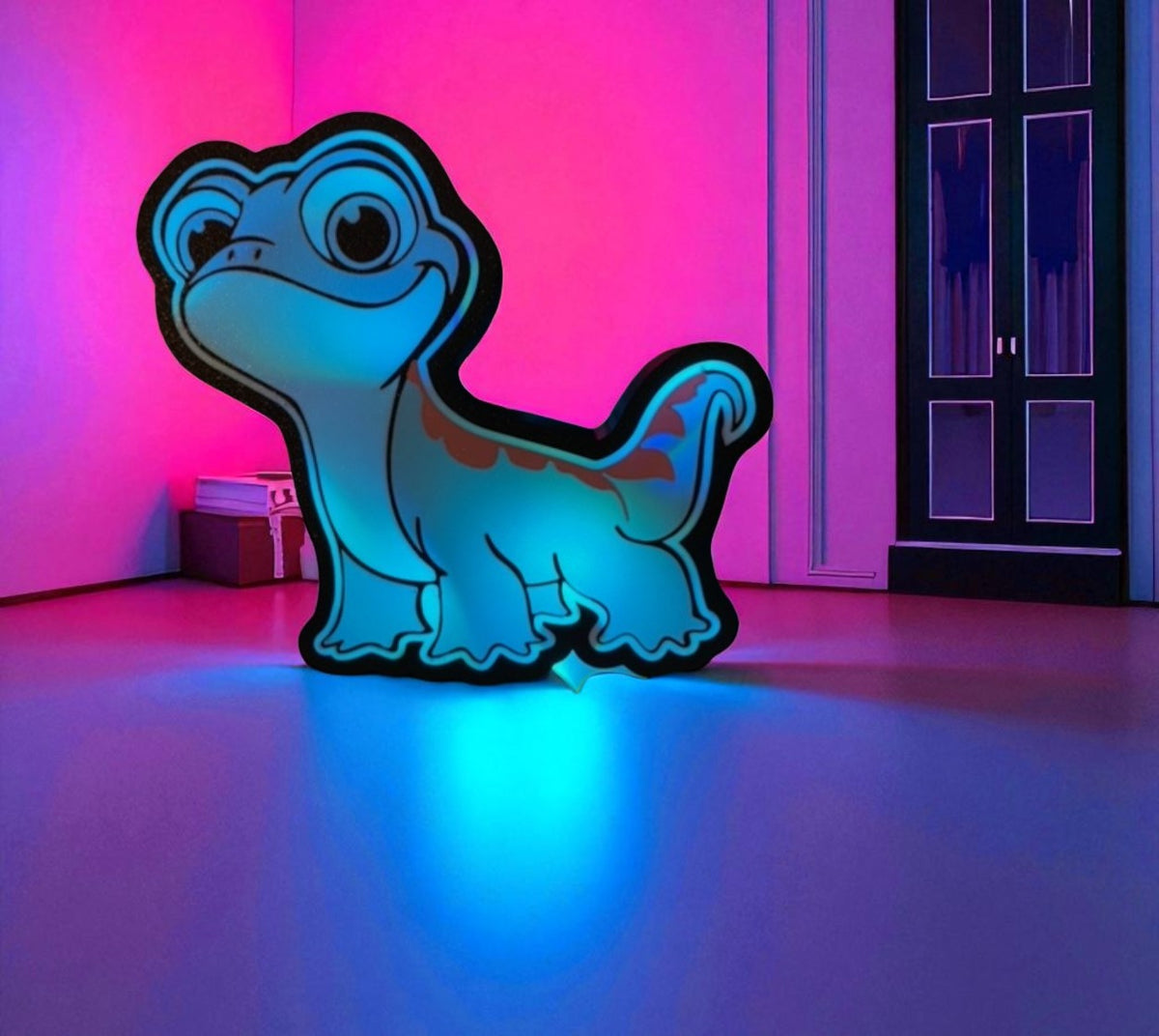Bruni – Frozen Flame Fan Art Lamp