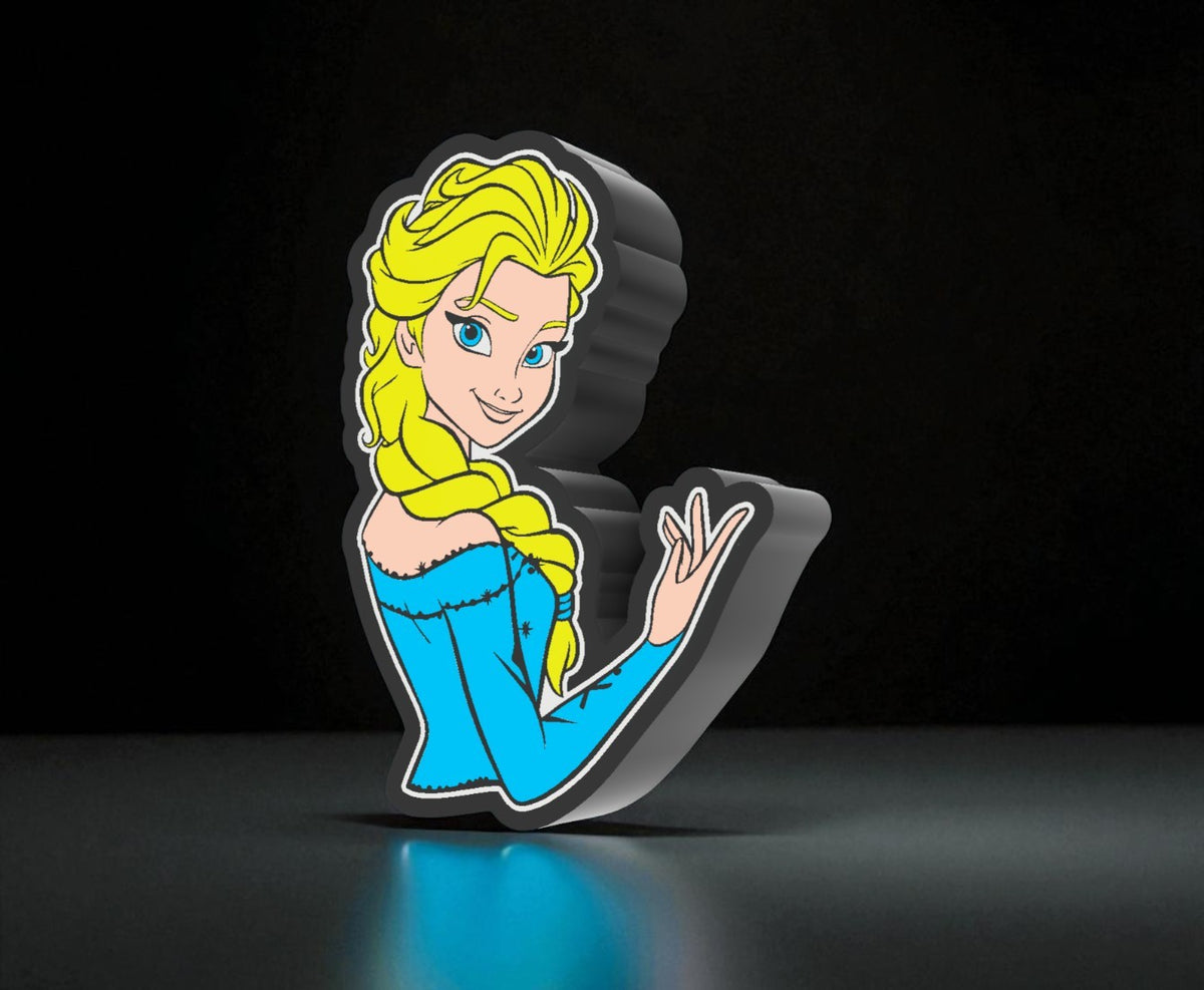 Lightbox – “Frozen Queen” Elsa Fan Art Lamp